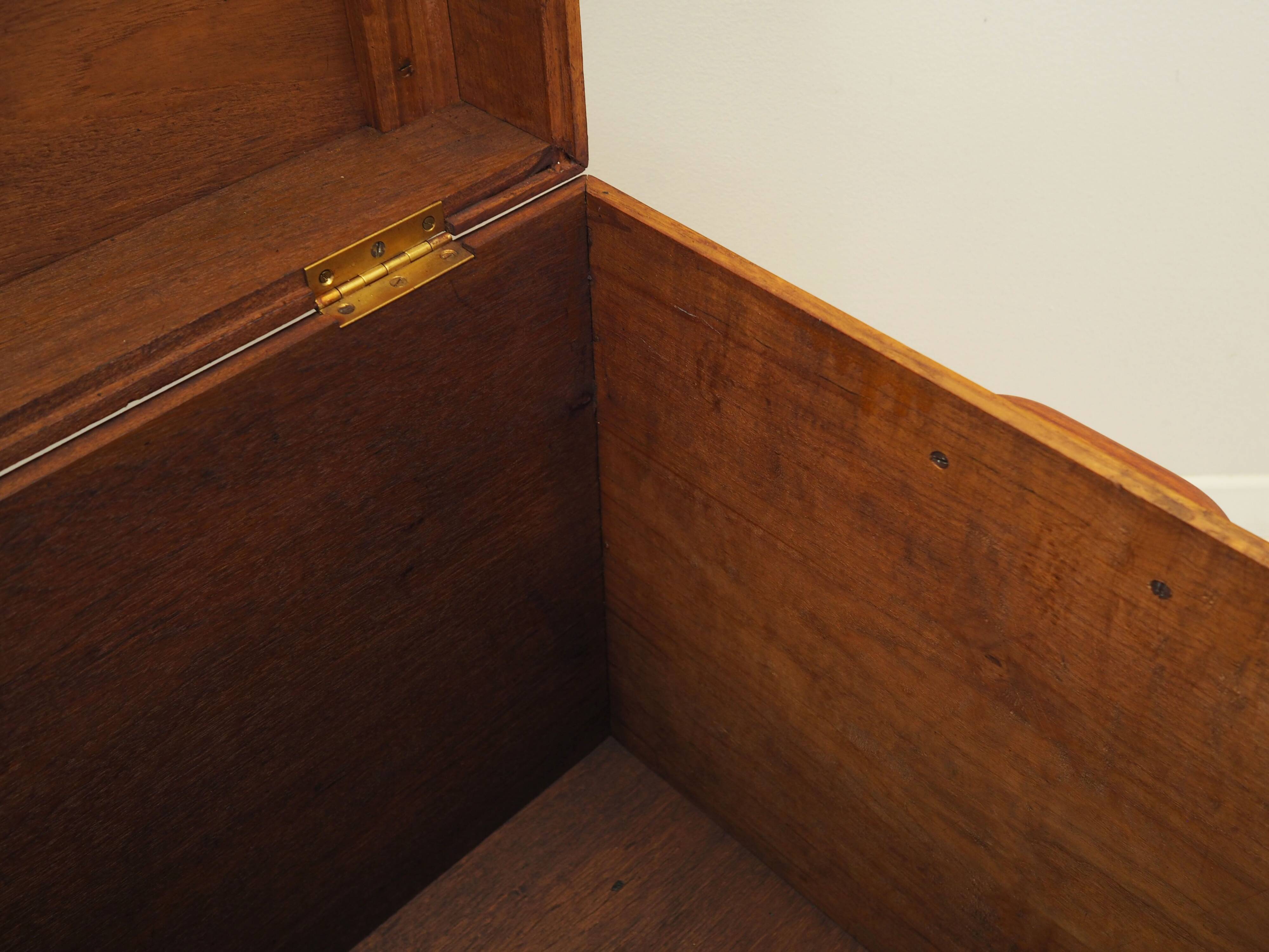 Teak chest, Scandinavian design, 1960s, production: Denmark