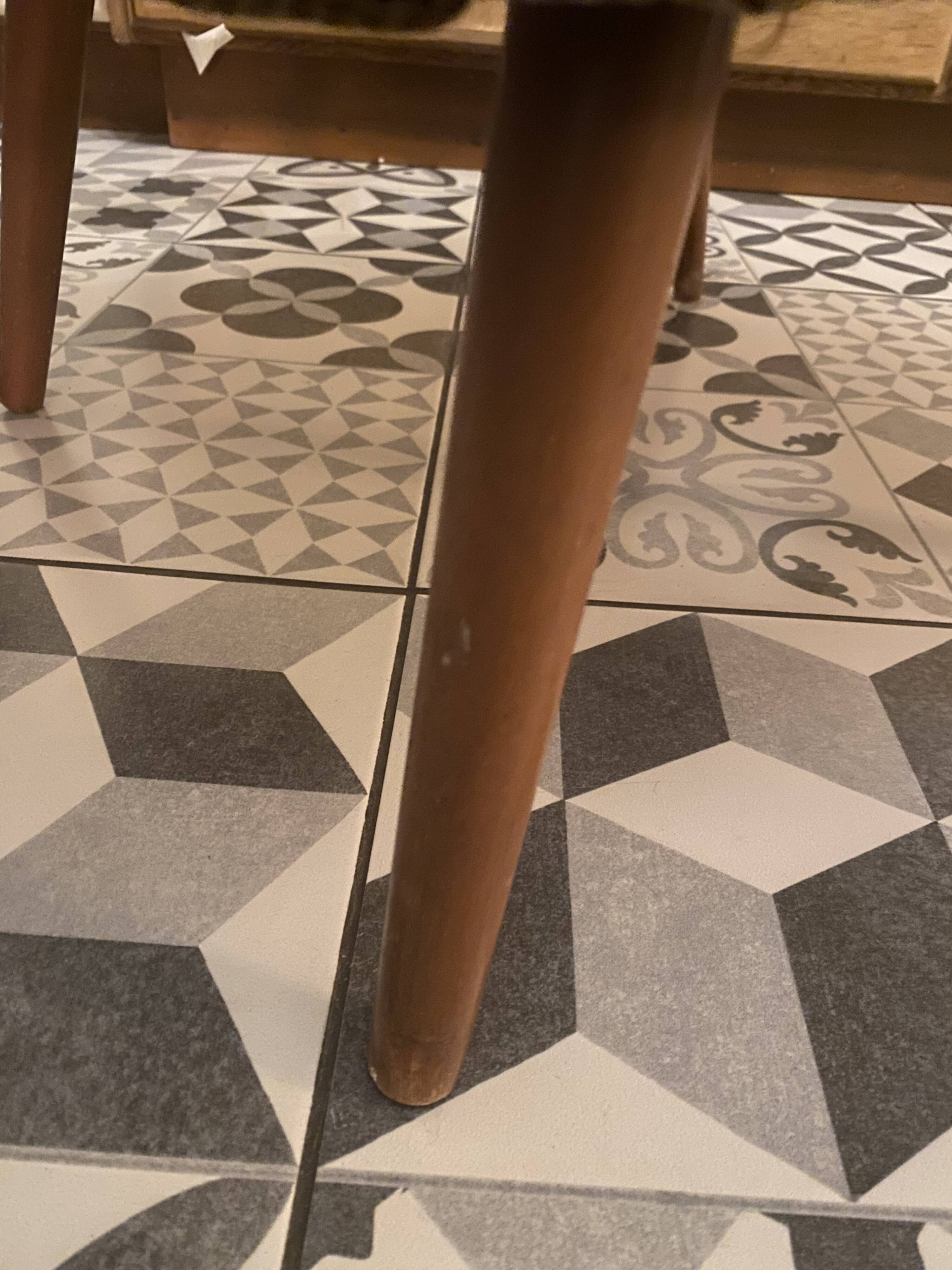 "Cocktail" Armchair 1950 – Compass Legs & Firm Spring Seat