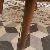 "Cocktail" Armchair 1950 – Compass Legs & Firm Spring Seat