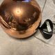 Ceiling light Tom Dixon copper colour