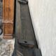 1920s mirror in dark grey painted oak