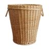 Vintage wicker/rattan laundry basket