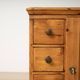 Antique Pine Biedermeier Cabinet with Four Drawers