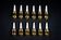 ROBJ 12 Art Deco Duck Knife Rests & 2 Gold Porcelain Salt Shakers