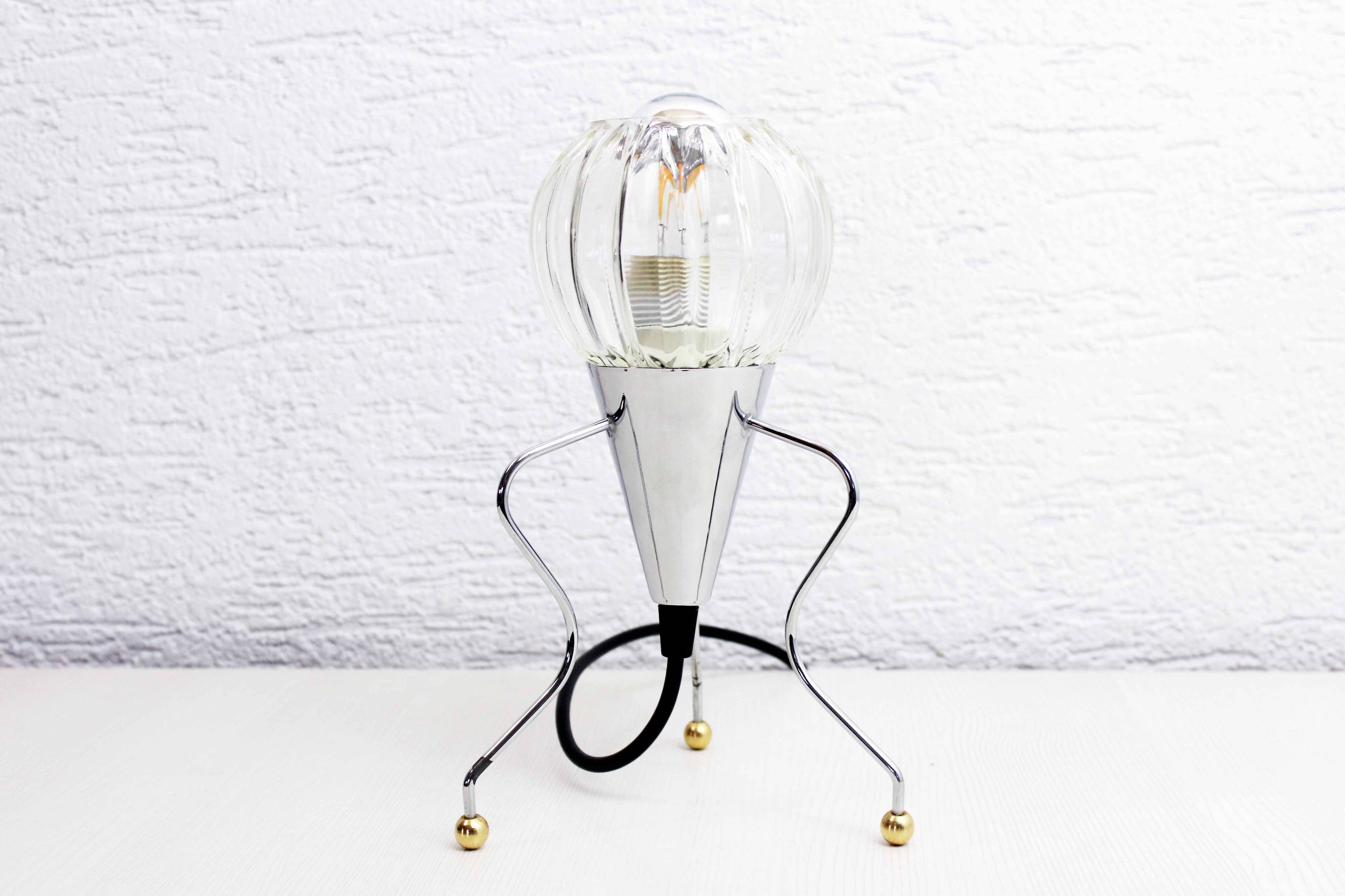 Vintage Rocket Lamp