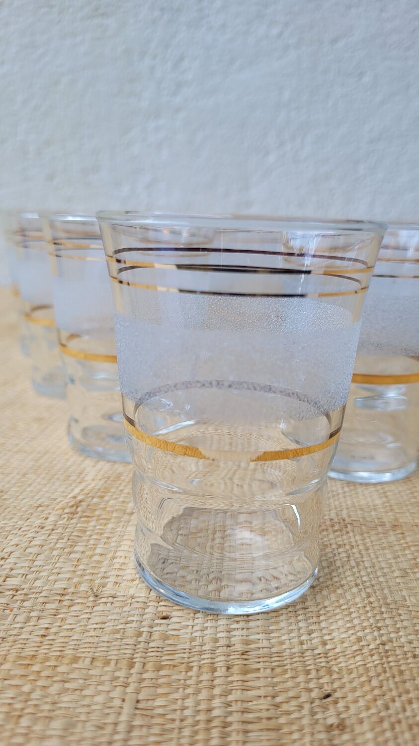10 granite glasses 50's