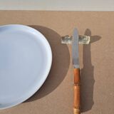 6 Vintage crystal knife holder