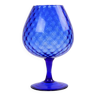 Vase bleu cobalt brandy verre cognac xl empoli 28cm
