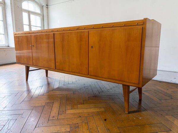 Buffet/armoire/buffet vintage XL en bois profond