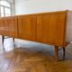 Buffet/wardrobe/vintage XL buffet in deep wood