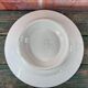 Plate on vintage heel dessert dish Rose Red