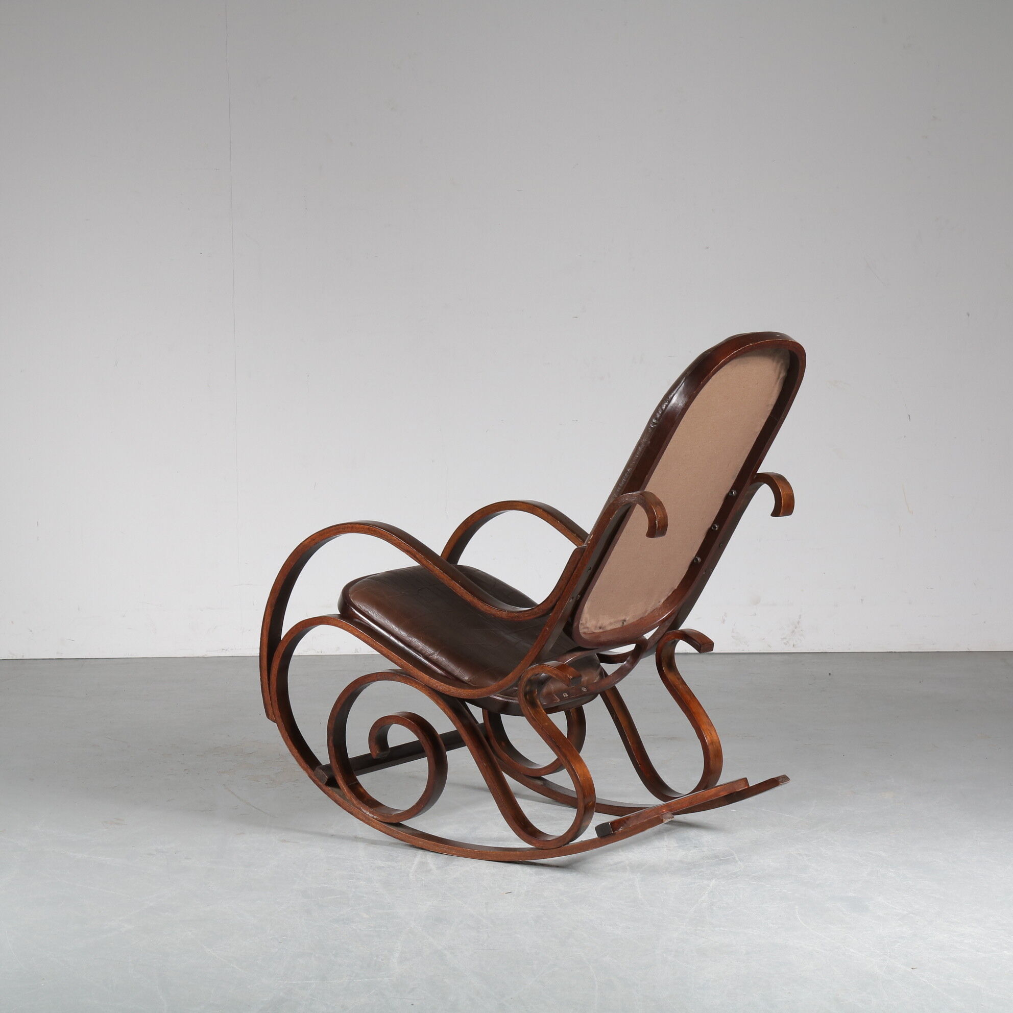 Rocking chair by Luigi Crassevig from Italy 1970
