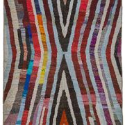 Tapis boho recyclé turc fait main 200 cm x 296 cm