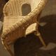 Rattan armchair