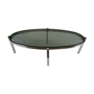 table basse ovale en