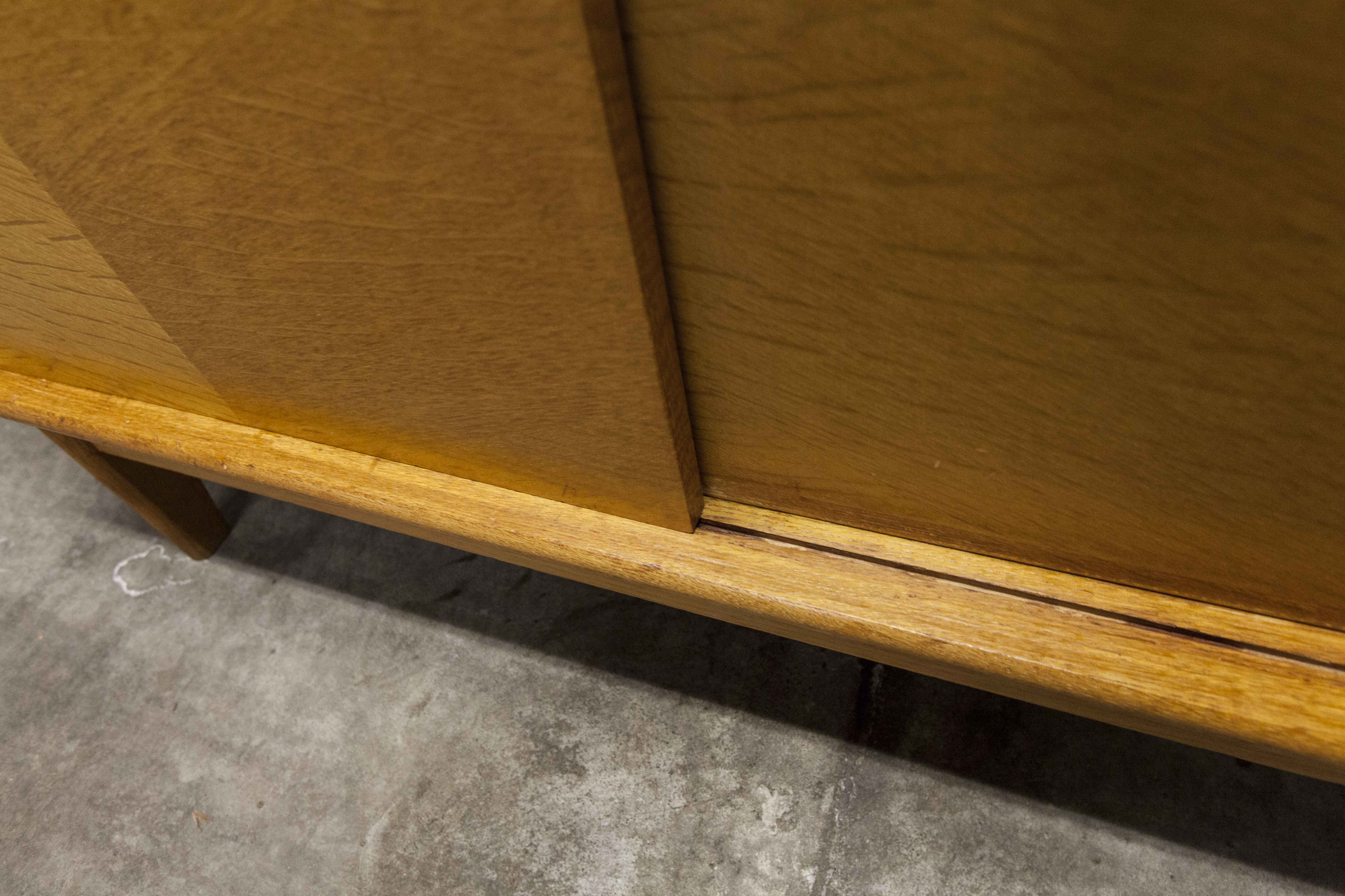 Scandinavian wardrobe 2 sliding doors 1960