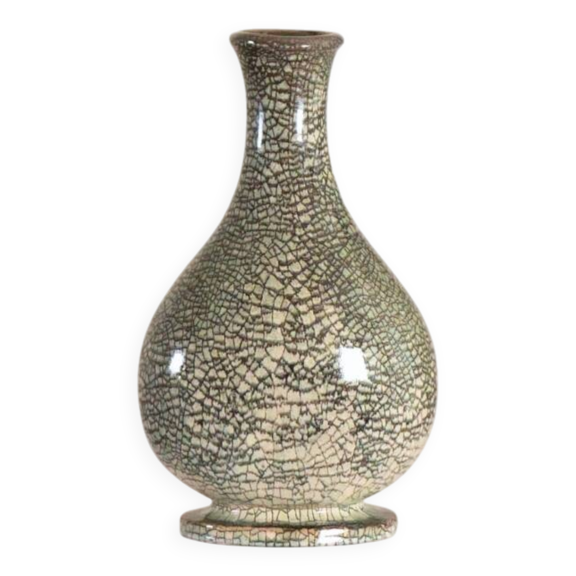 Marcel Guillard gourd-shaped vase