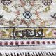 Handmade silk cashmere rug 151x92cm