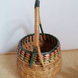 Children's woven straw basket