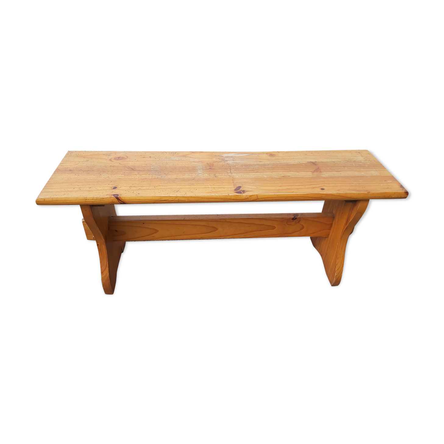 112 cm pine bench