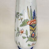 Vase Desvres Fourmaintraux Rouen Molicorne cornucopia of plenty
