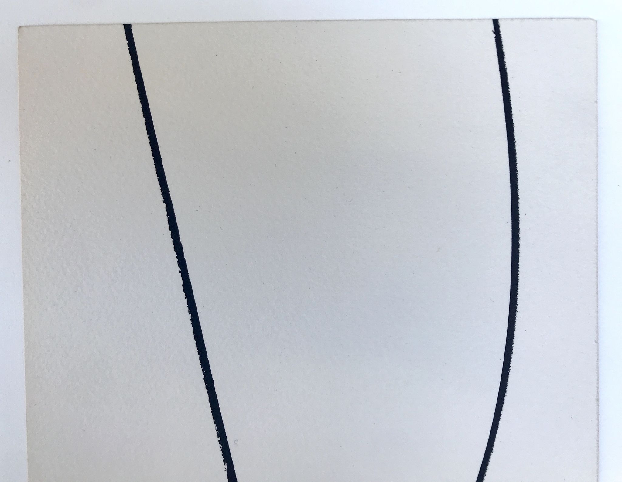 Lithographie originale de Hans Hartung, Sans titre 4