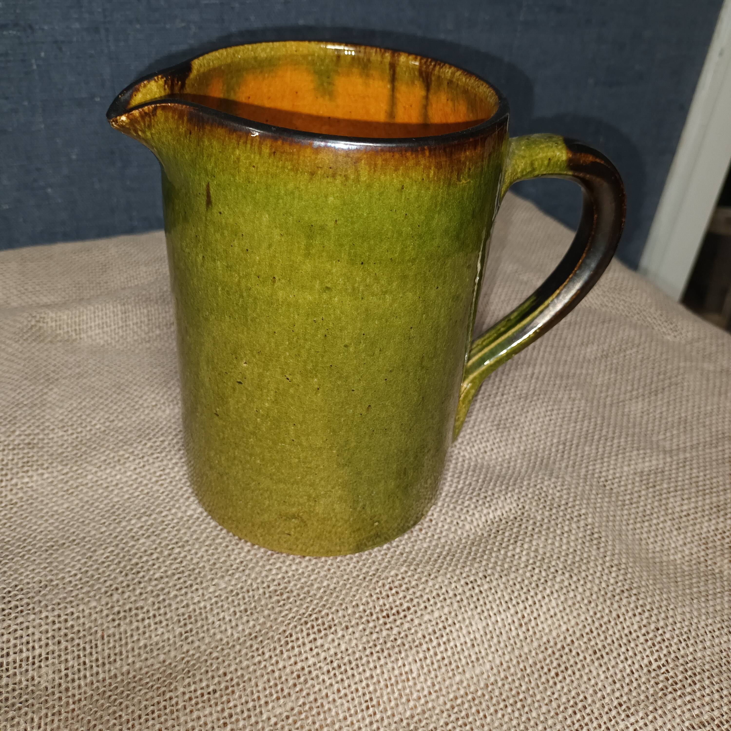 vintage terracotta water pot