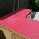 Kitchen buffet in formica 70s