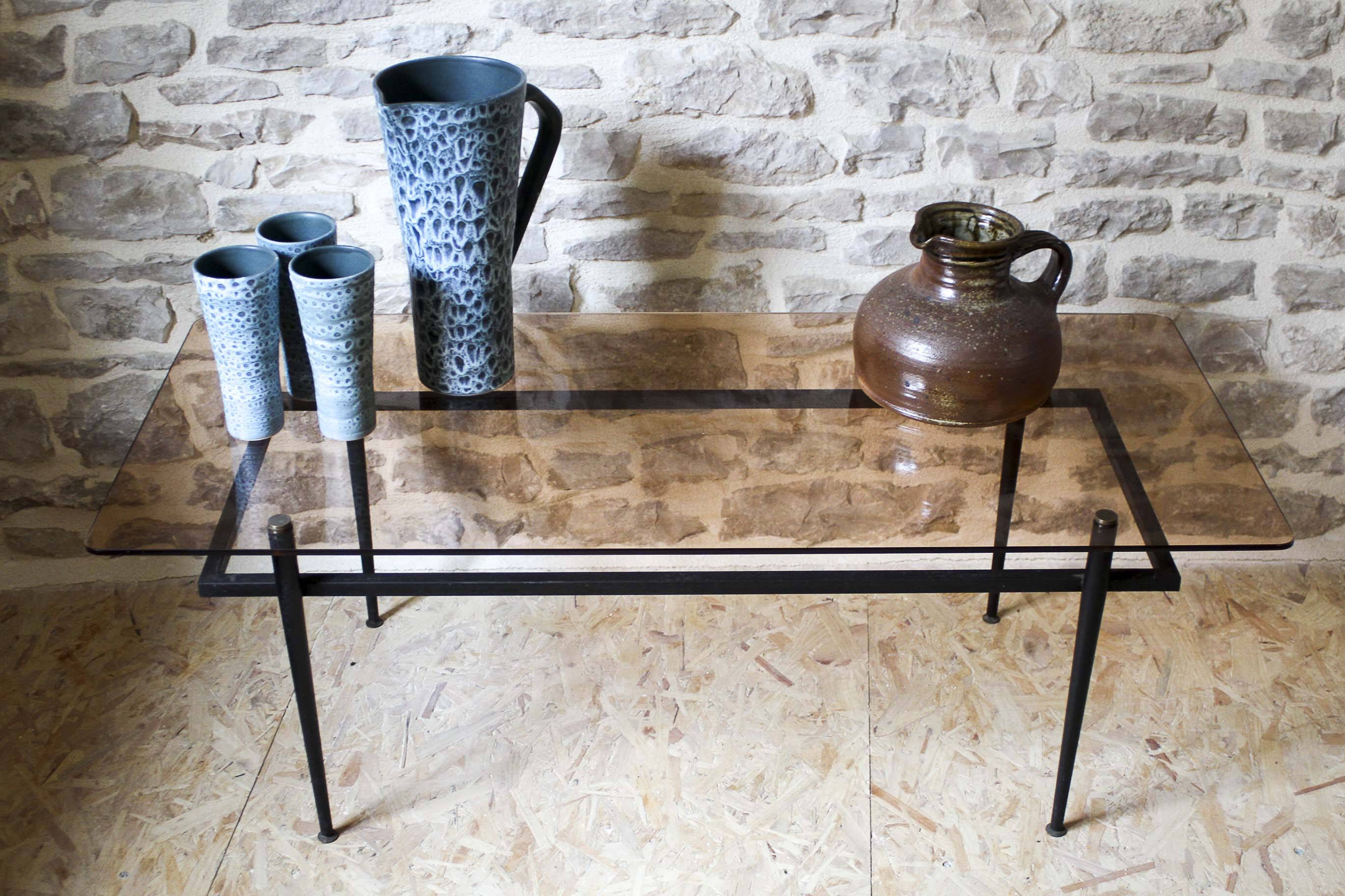 Table basse Roger Le Bihan Années 50