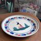 Assiette plate Henriot Quimper motif bretonne