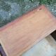 Vintage school desk coffee table with chests