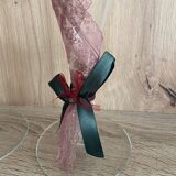 Pair of Candlesticks Candle Holders Design Blown Glass Decorative