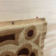 1970 modernist wall tapestry in wool signed
