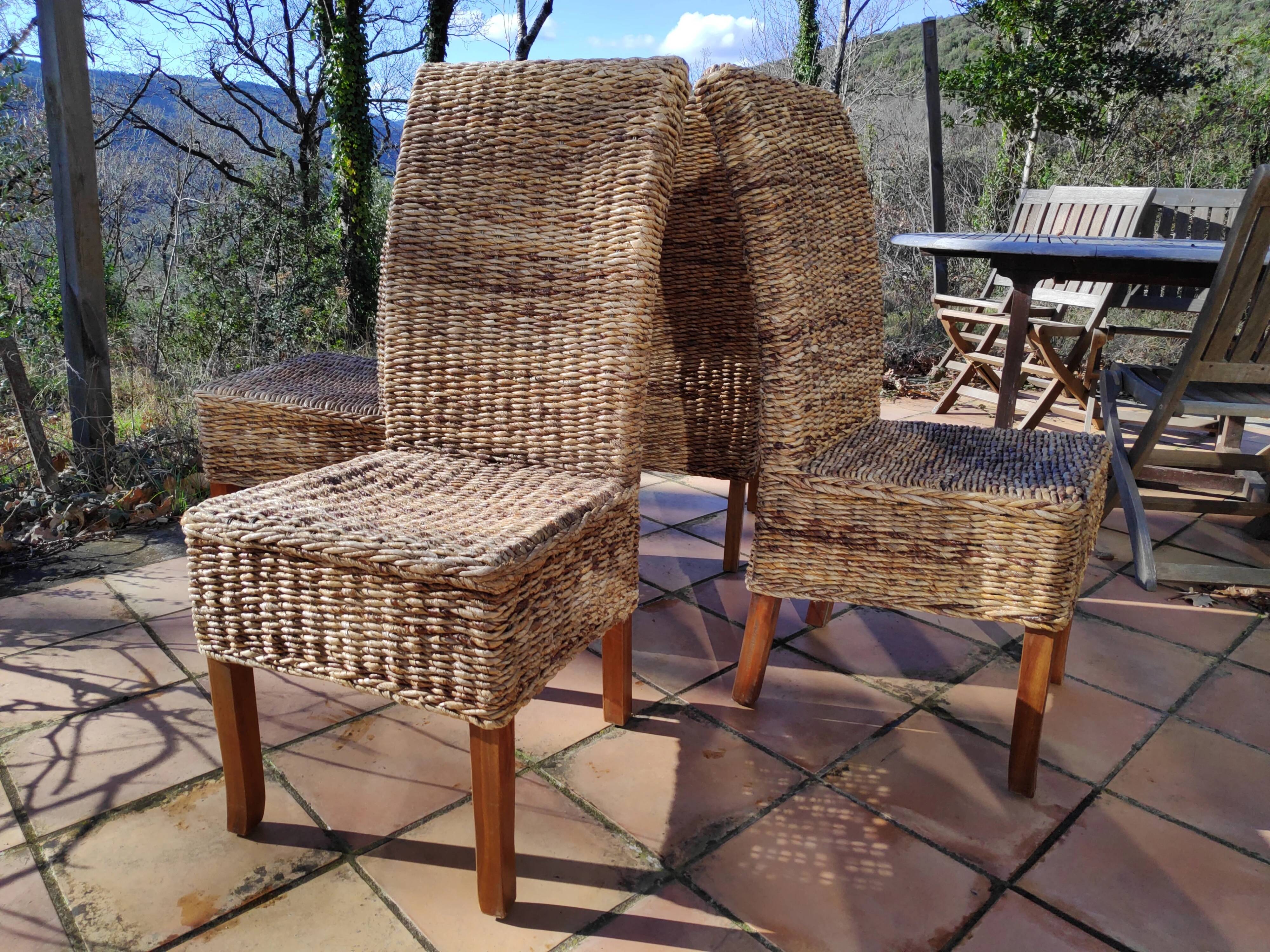 chaise en abaca