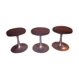 3 design stools with tulip sats