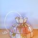 Suspension nacre et laiton 60s