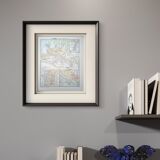 Printed in 1900, Europe in 1270. Original Authentic Vintage.