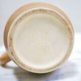 Vintage stoneware pitcher by the digoin factory, France