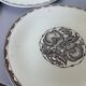 3 flat plates from Sarreguemines model Argonne 210734
