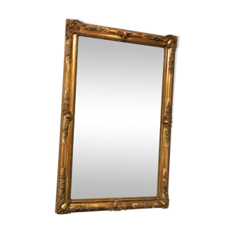 Period Mirror Restoration in gilded wood - 125x78cm