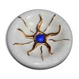 Earthenware trinket bowl,Emaux de Longwy, 70