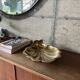 Empty pocket scallop in brass from the 50s