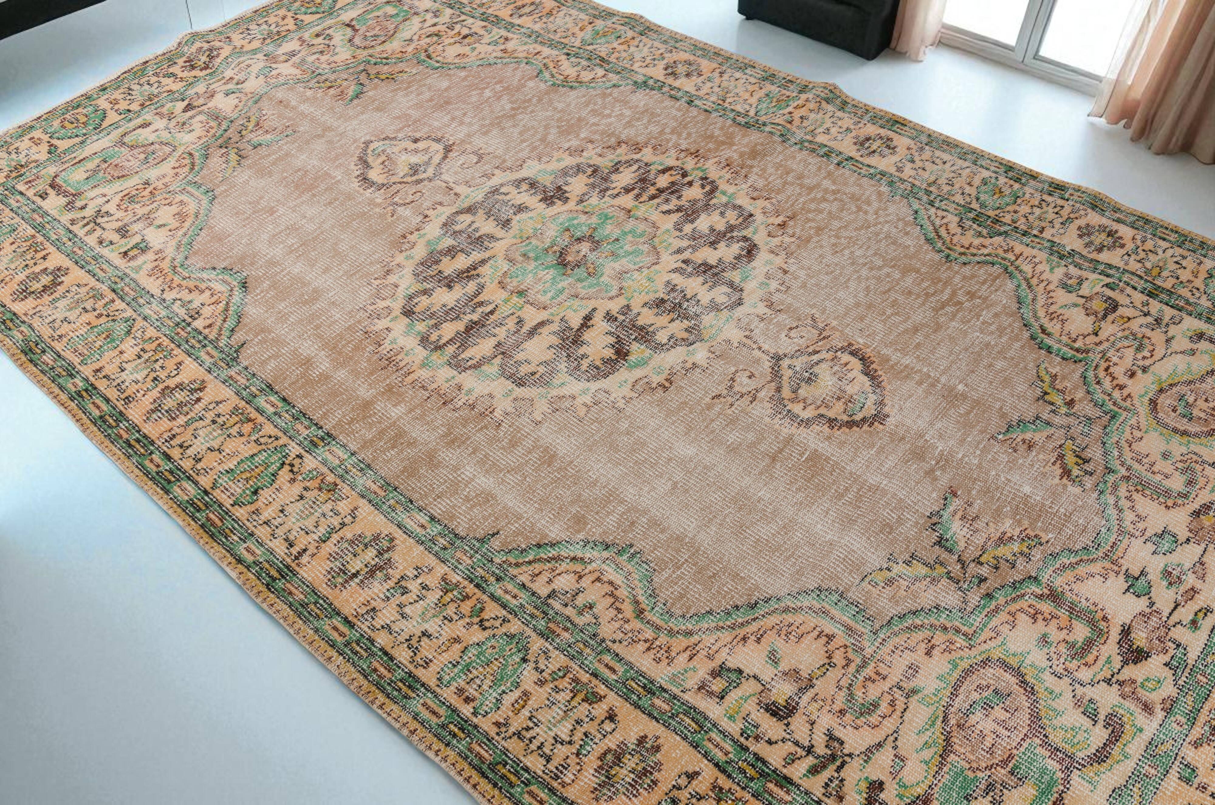 Oushak Floor Handmade Rug sku 1067