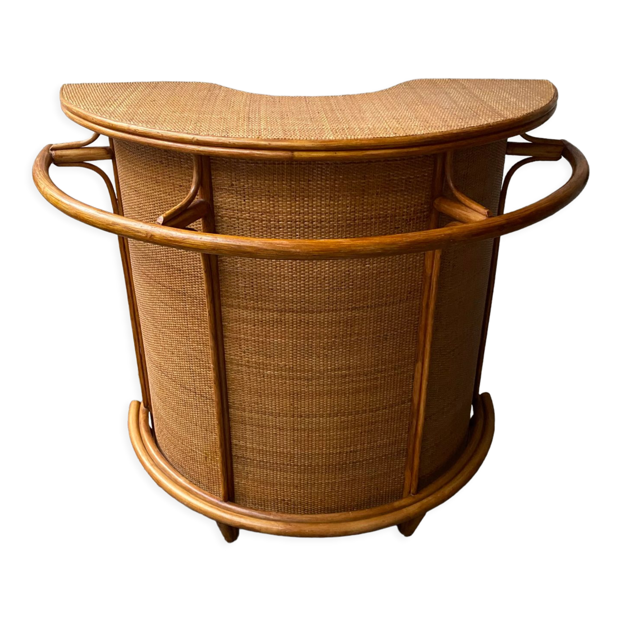 Bamboo and rattan bar furniture