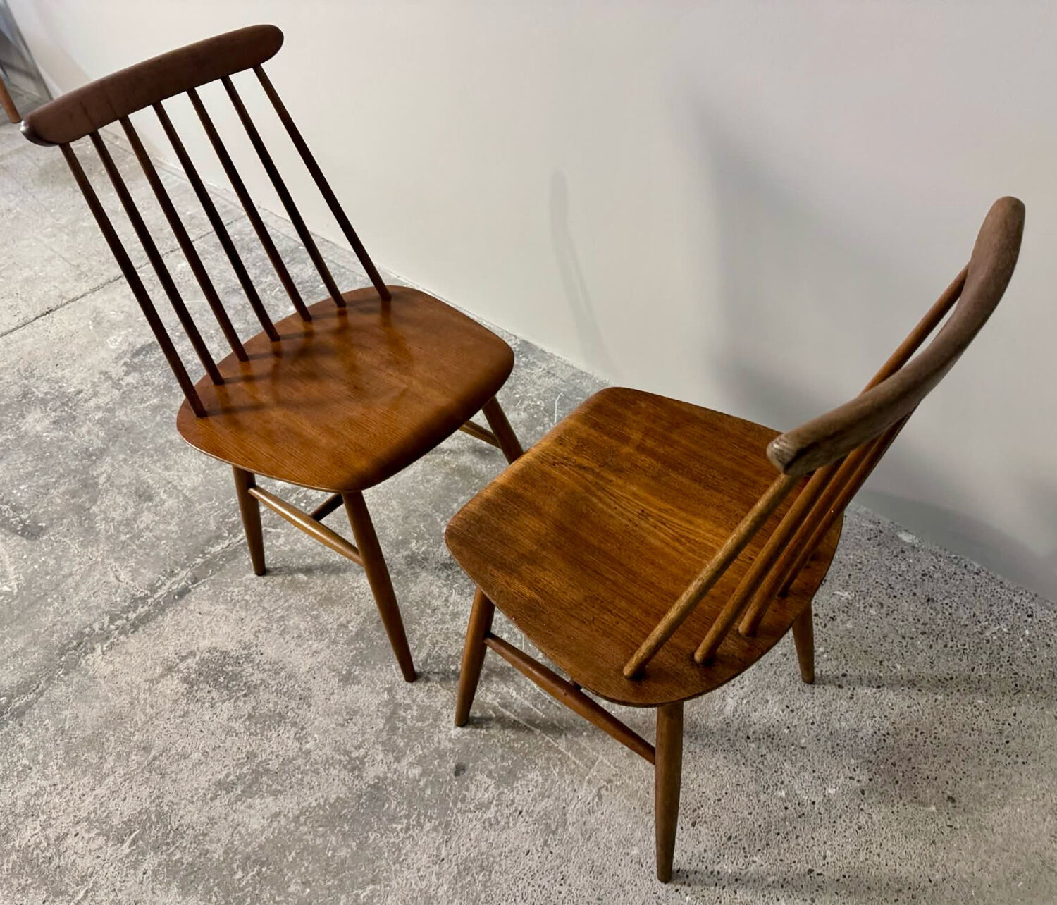 Scandinavian chairs in teak Tapiovaara