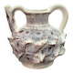 Seafoam ceramic pitcher vase, Vallauris, attributed to JAK