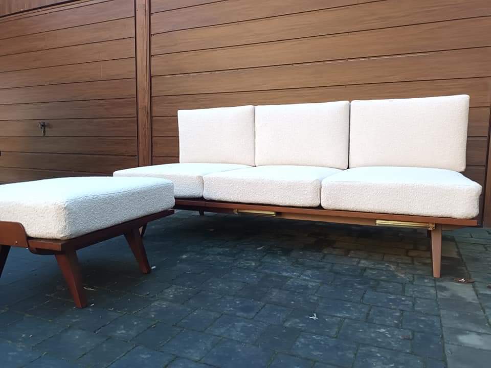 Jiràk sofa bed by TATRA to Renovate, Czech Vintage 1960s