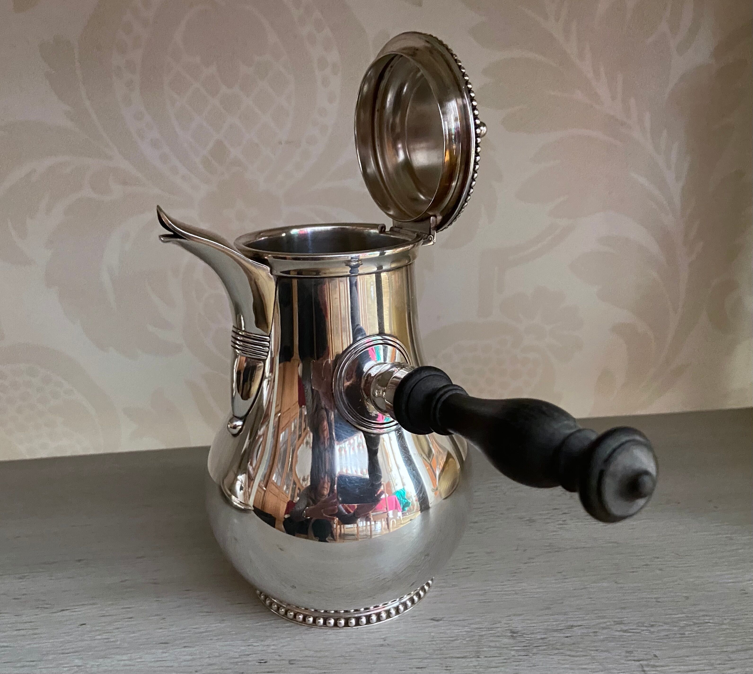 Pouring coffee maker