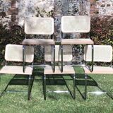Series of 5 chairs by Marcel Breuer