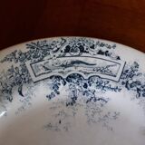 Assiette Luneville de 1875